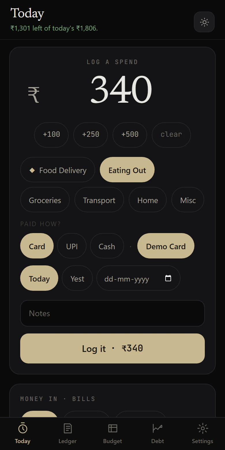 Mirror capture screen with demonstration figures