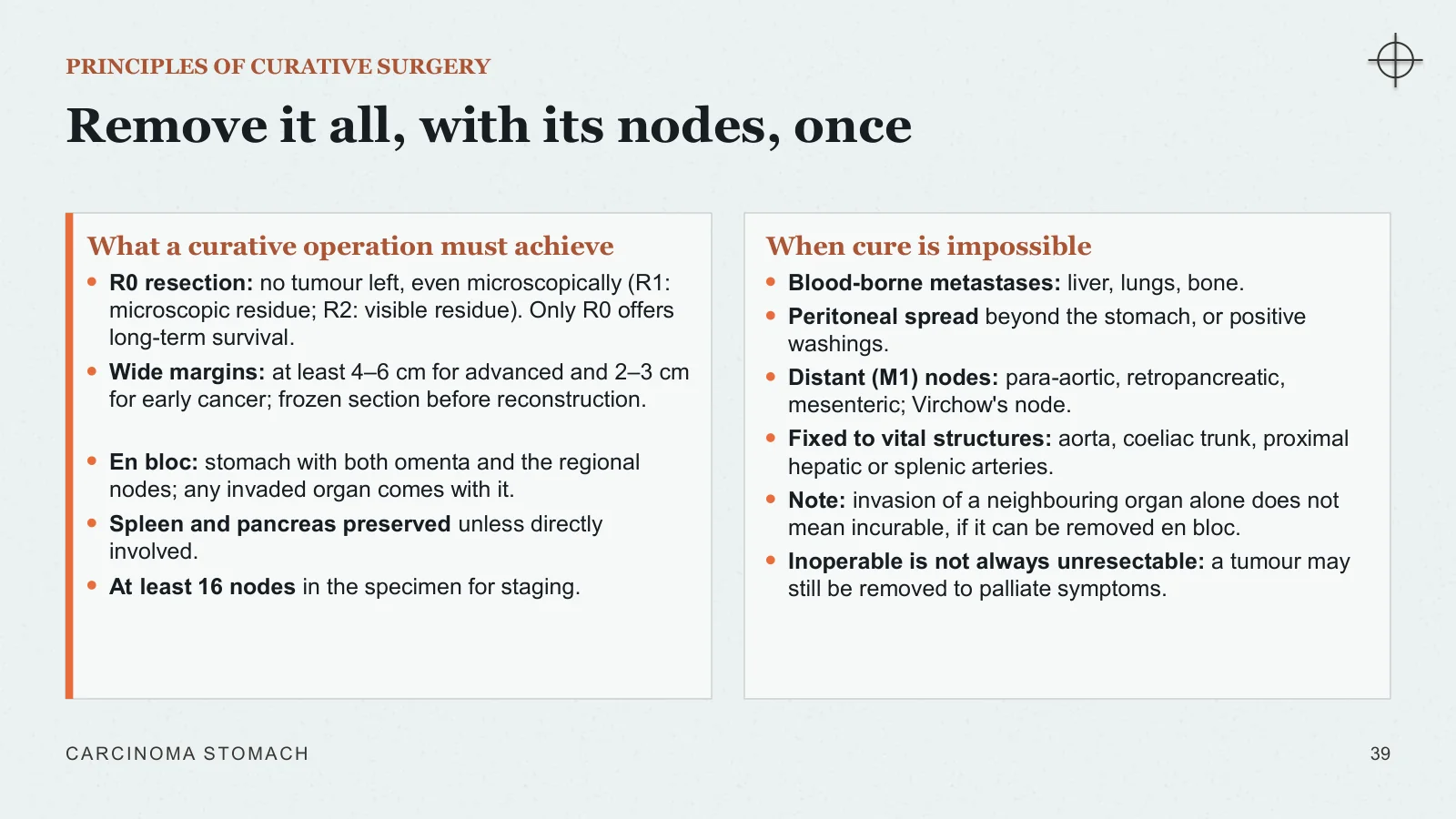 Slide 39: Remove it all, with its nodes, once