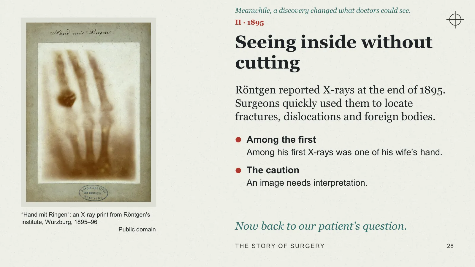 Slide 28: Seeing inside without cutting