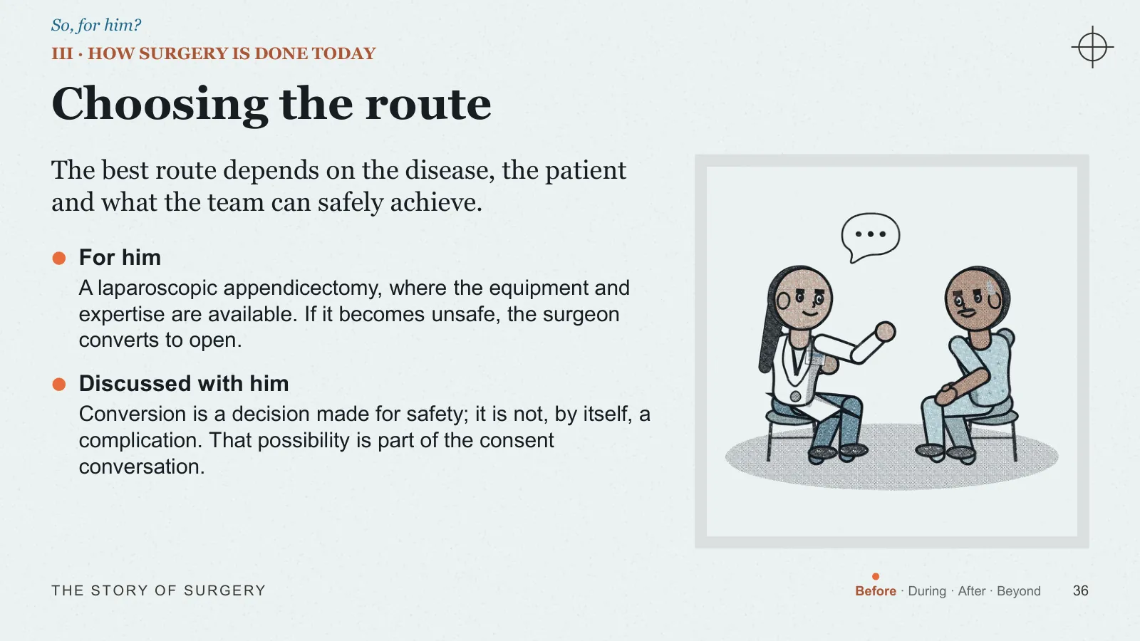 Slide 36: Choosing the route